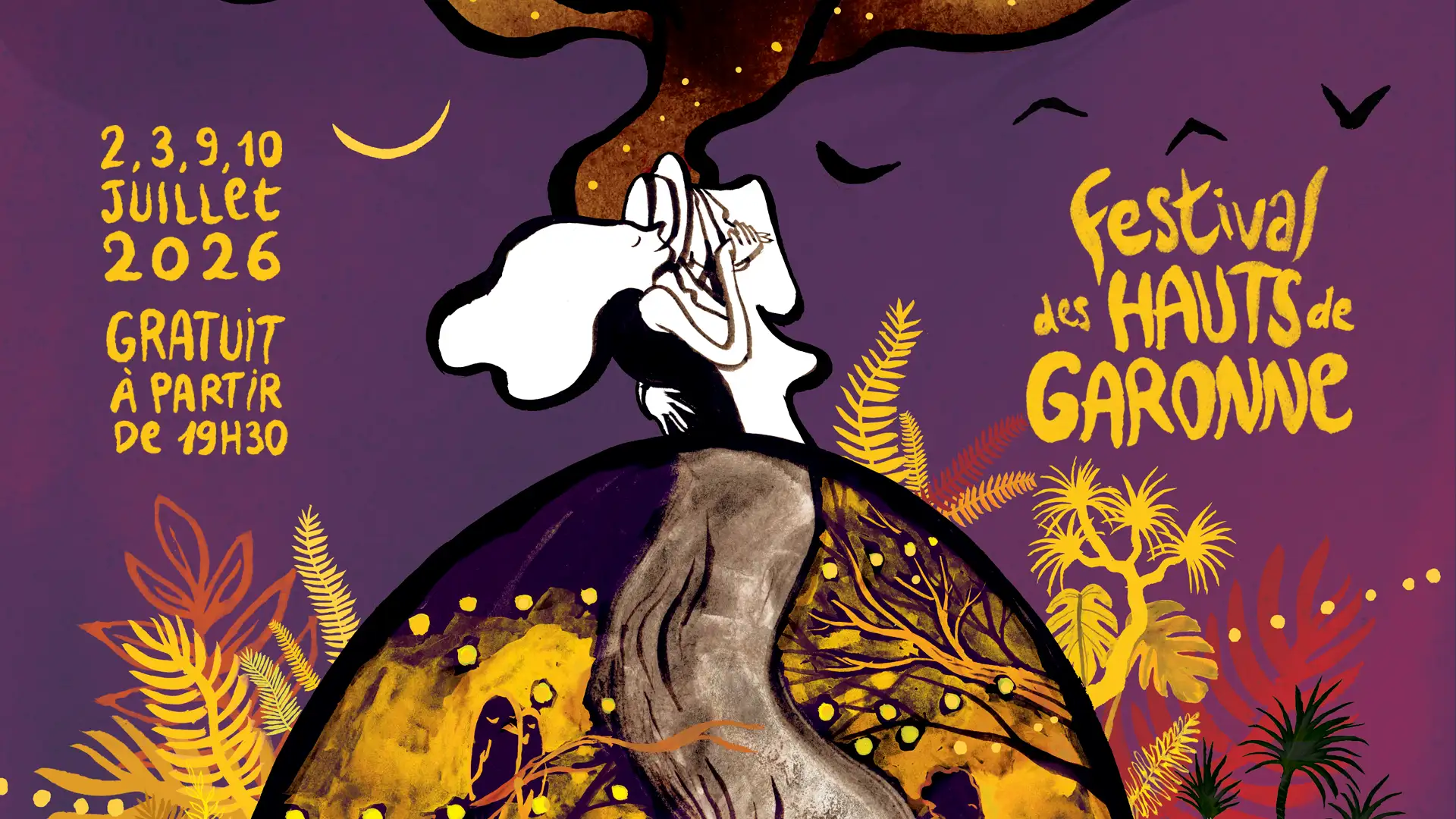 Affiche FESTIVAL DES HAUTS DE GARONNE