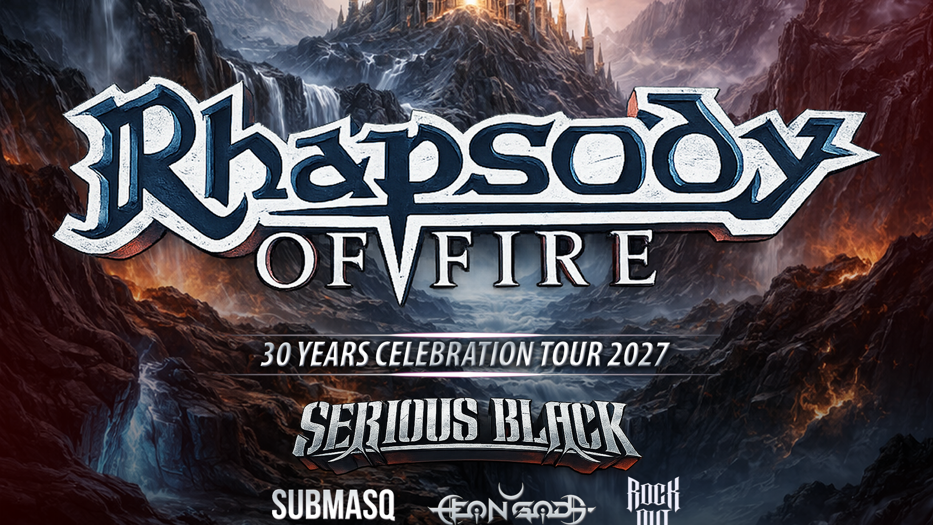 RHAPSODY OF FIRE + SERIOUS BLACK