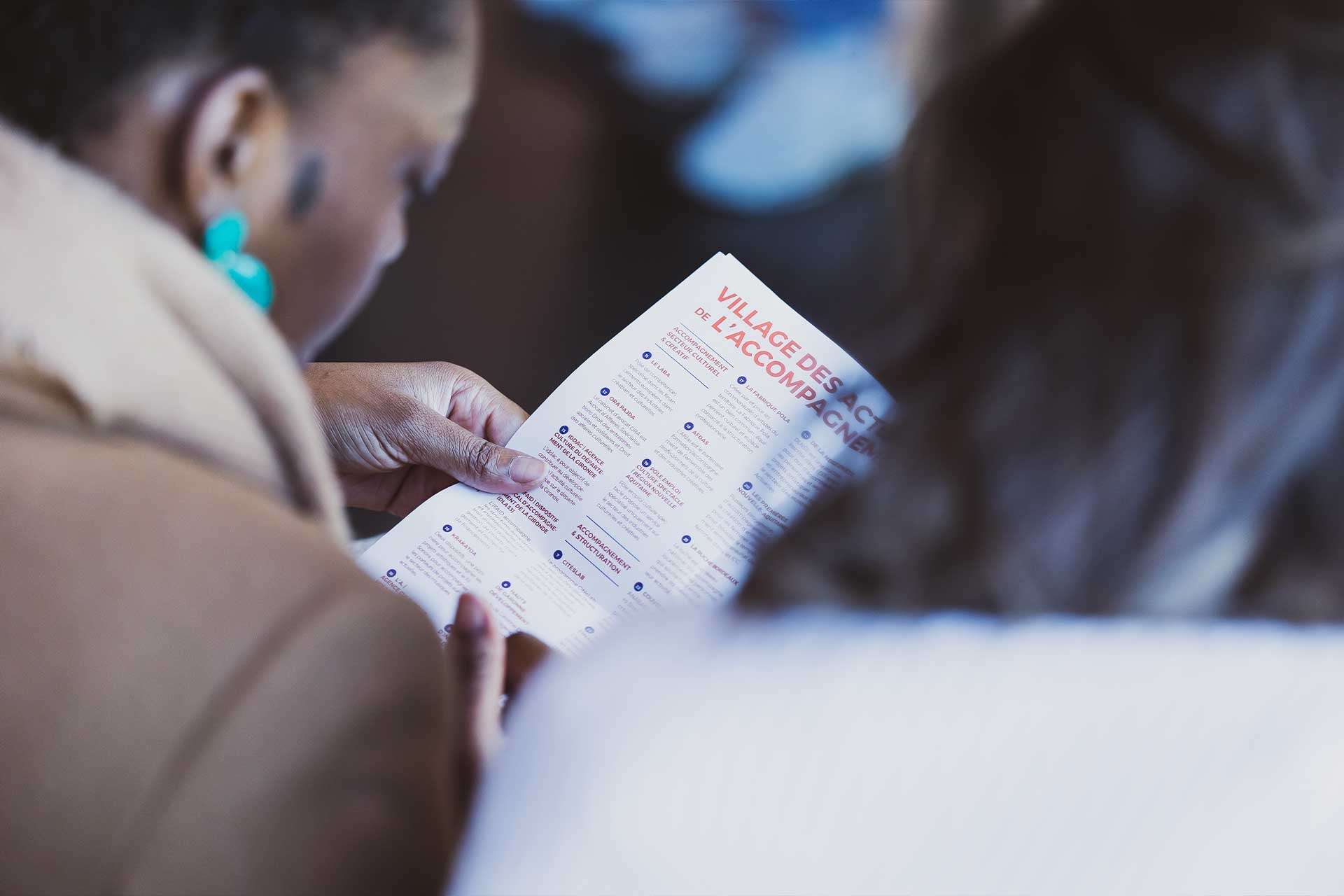 Les rencontres de l’entrepreneuriat culturel et créatif réunissent de nombreux acteurs de l’accompagnement. 