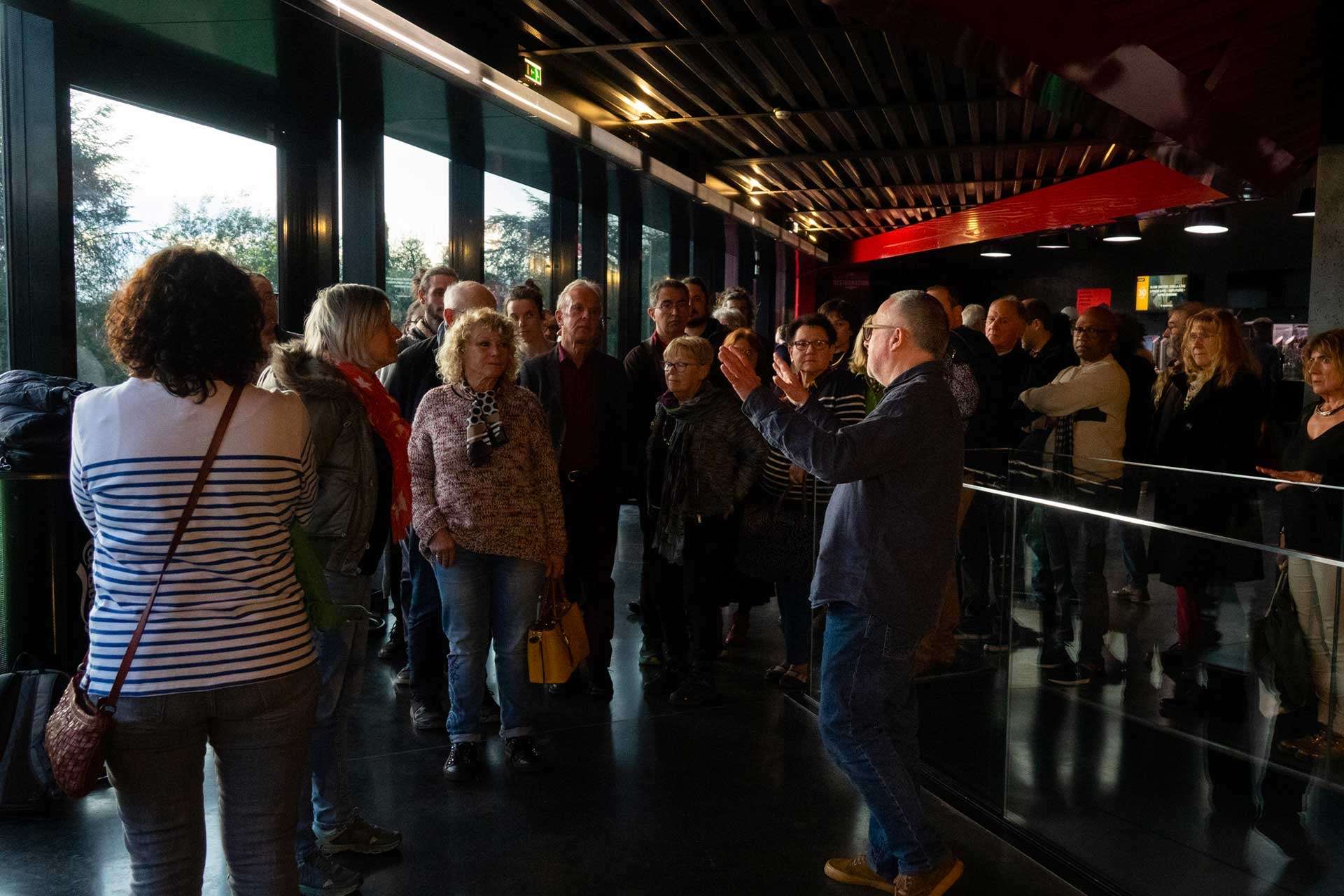 visiter les salles de concerts du Rocher de Palmer avec des anecdotes de sa création