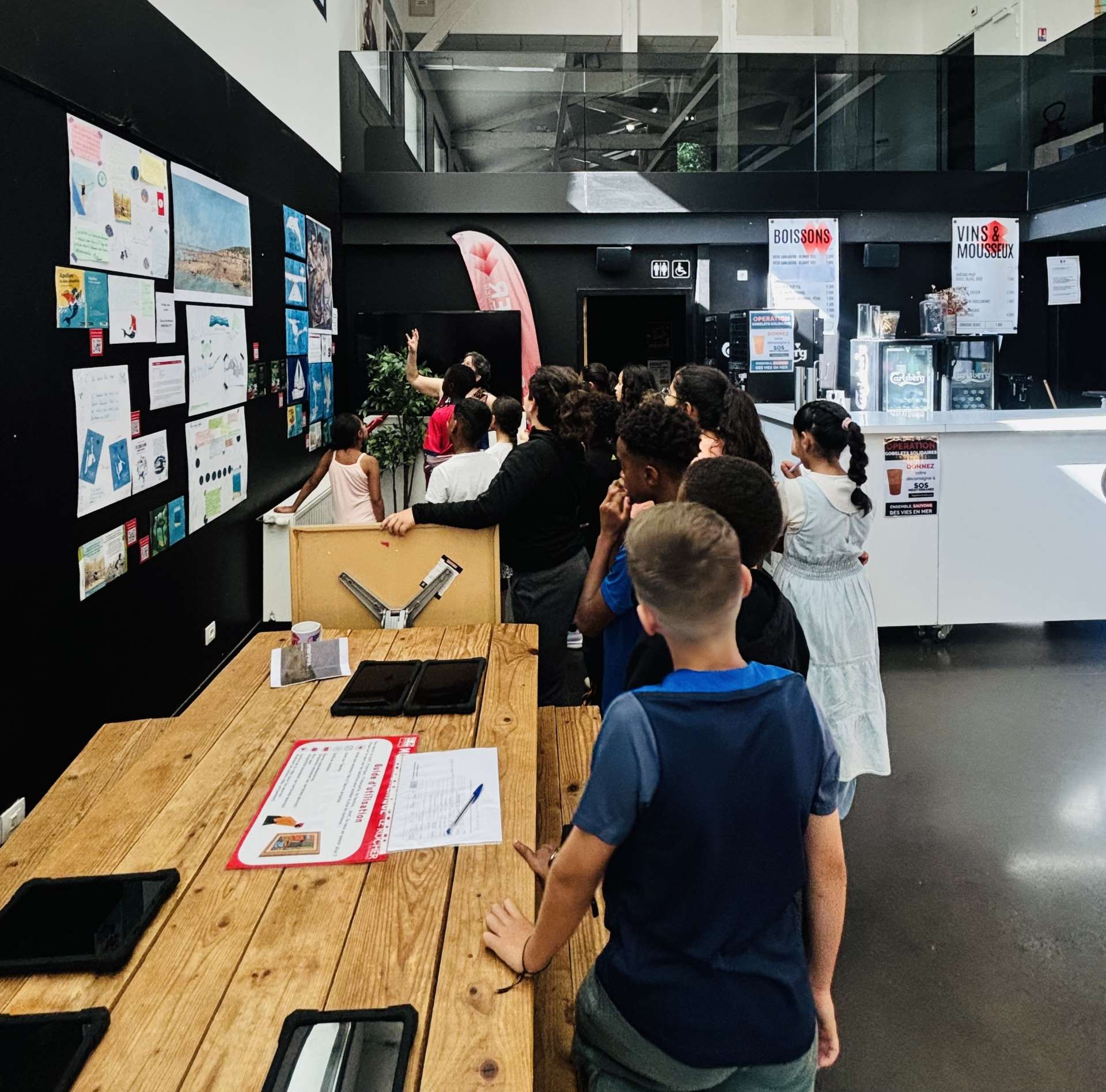 Vernissage du projet de lecture à voix haute