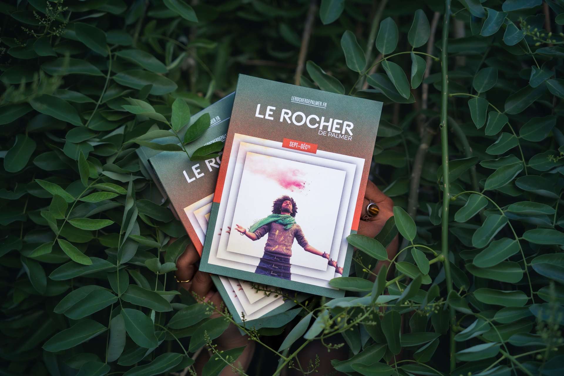 Une du programme septembre décembre 25 du Rocher de Palmer